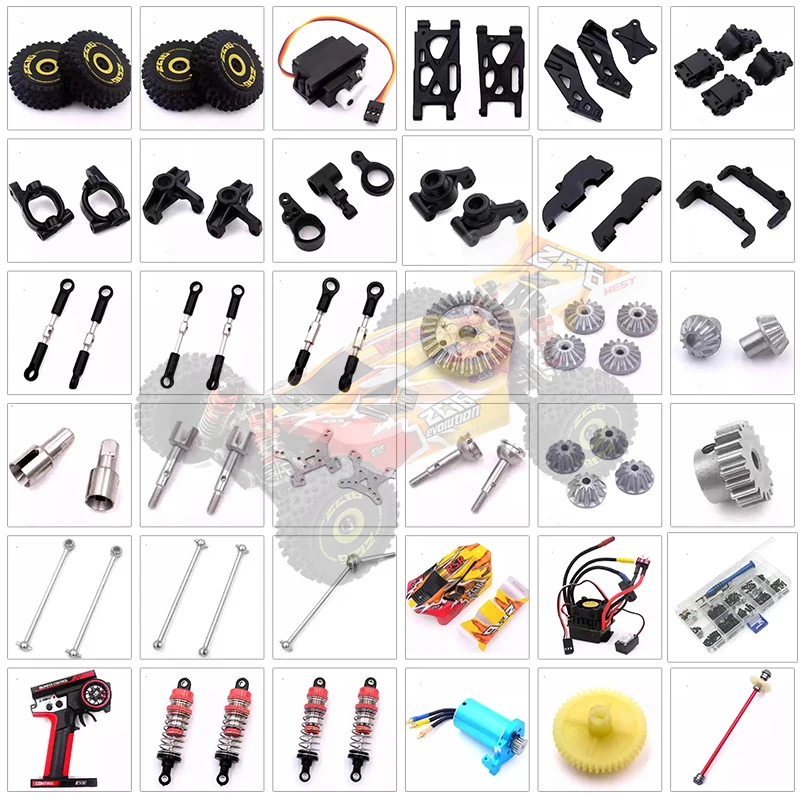 

1/14 WLtoys 144010 75 Kilometers Per Hour Remote Control Car Parts - Vehicle Servo Receiver - Original Factory Component