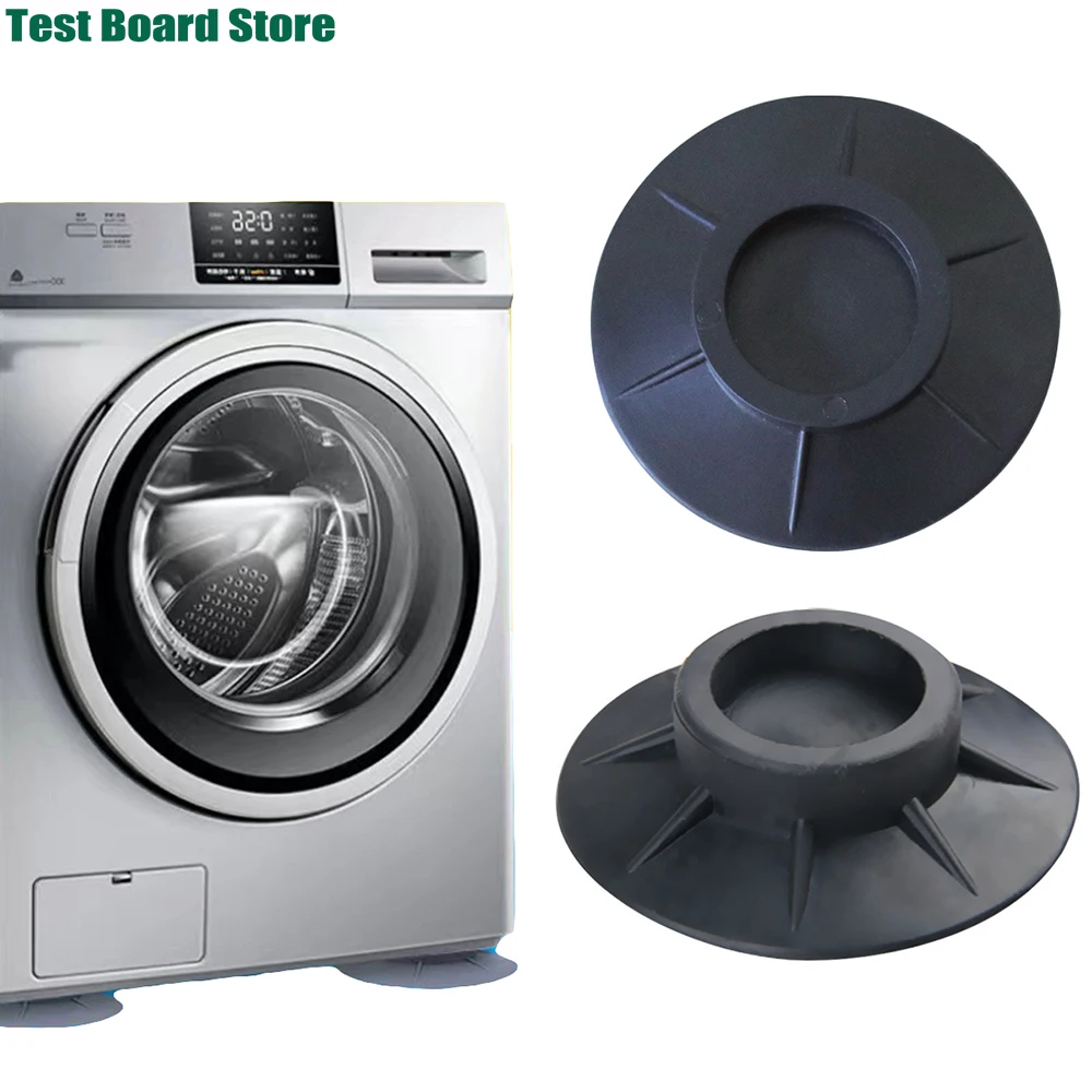 4 قطعة شفط جديدة العالمي مكافحة الاهتزاز قدم منصات غسالة المطاط القدم حصيرة الصامتة الثلاجة وسادة للقدم قاعدة رفع #2