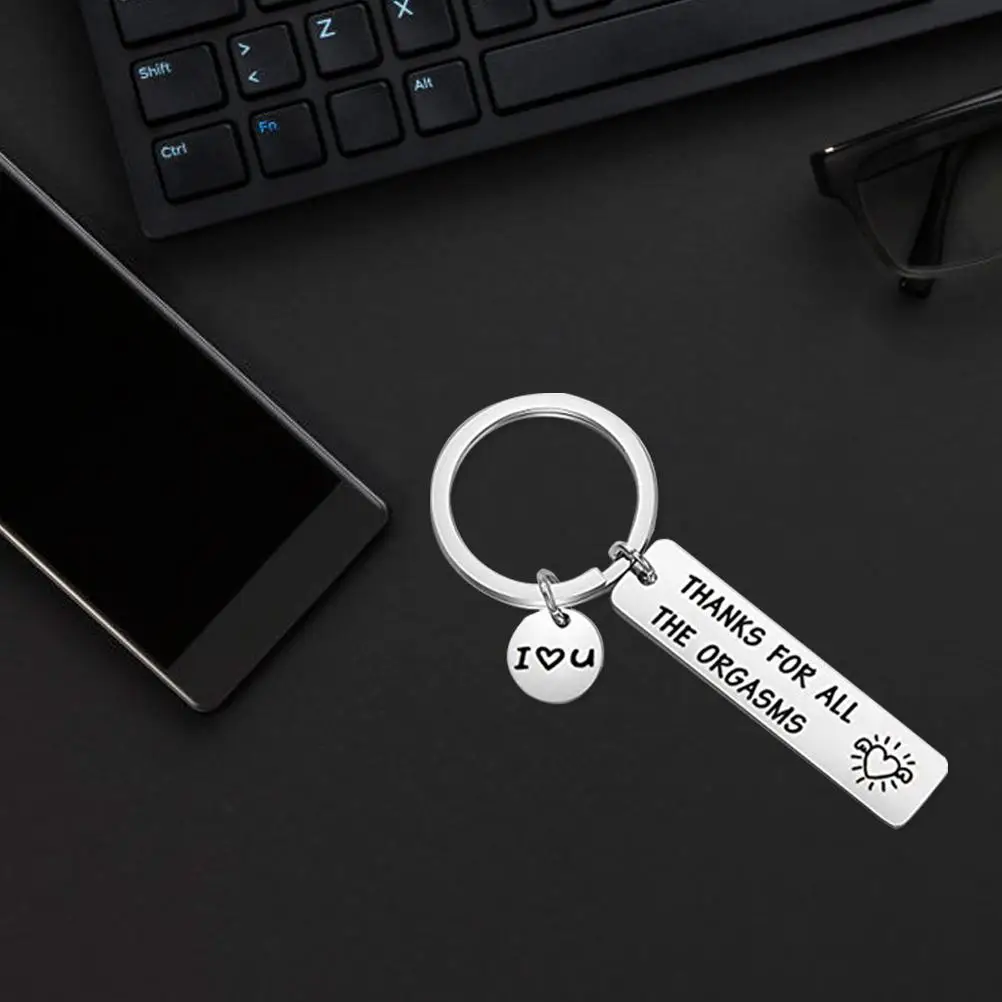 

Брелок для ключей на день Святого Валентина, спасибо за все оргазмы, брелок для ключей, подарок для мужа, жены