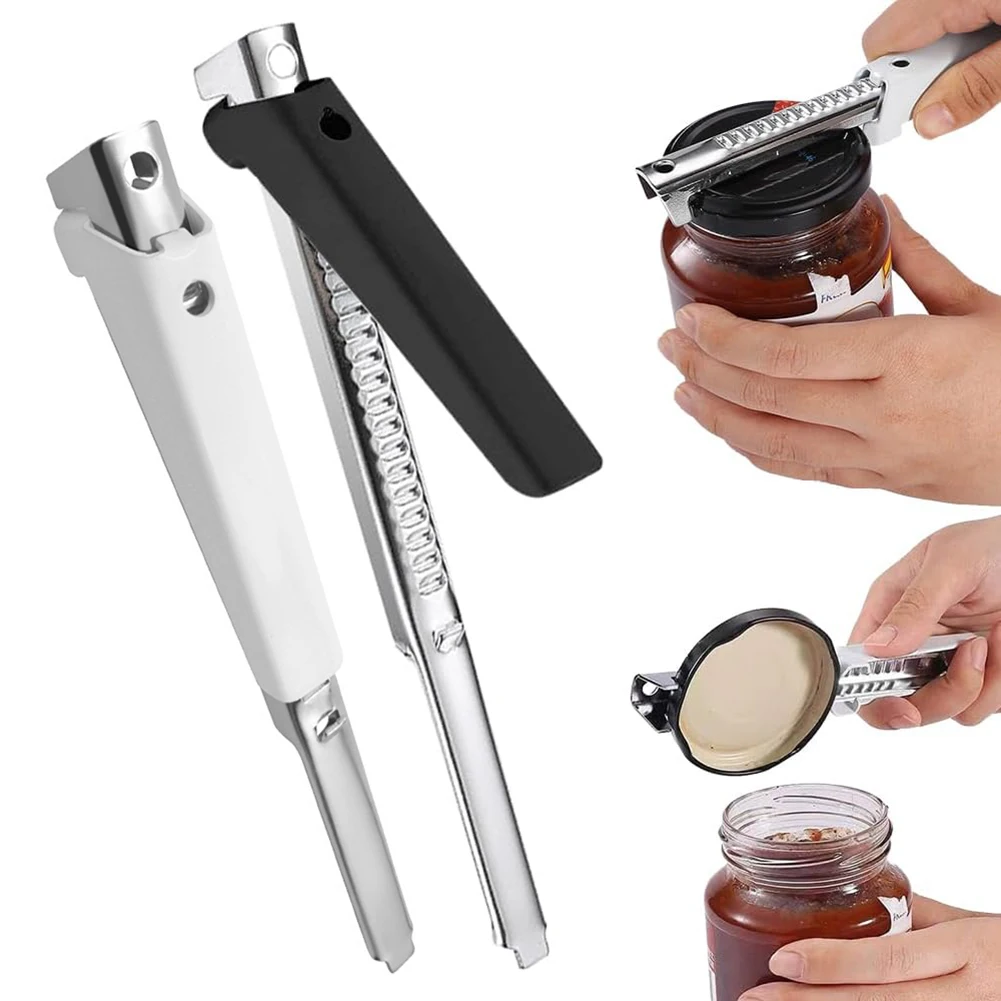 Multifunctional Can Jar Openers Adjustables Bottle Lid Opener Portable Beer Bottles Lid Removal Tool Kitchen Accessories