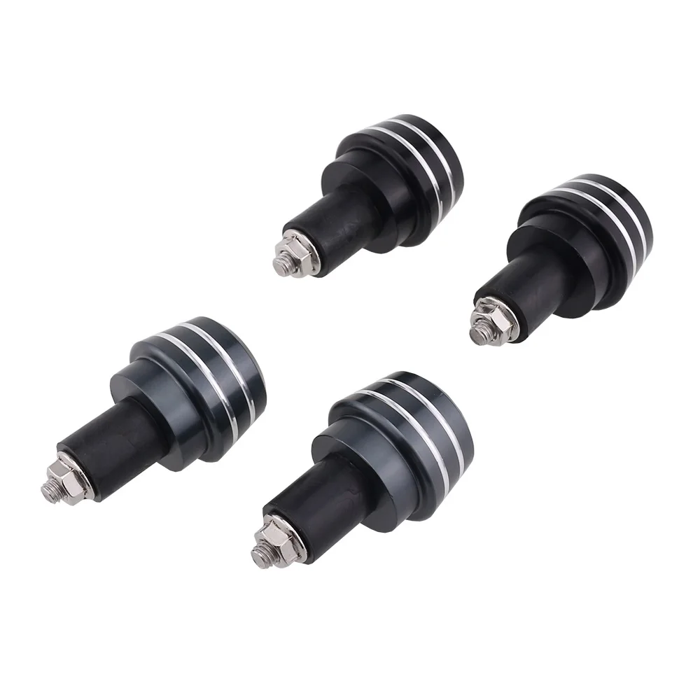 Motorrad Lenker griffe Kappe Ende Griff Stecker Kappe für Yamaha Nmax 400 x max (schwarz)