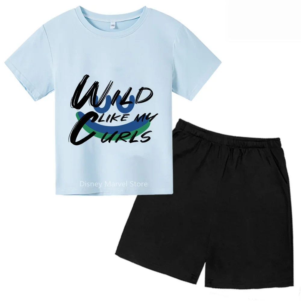 Stylish Boy Girl Summer Wear - T-Shirt Shorts Set With Fun Prints Perfect For Children Aged 3 To 14