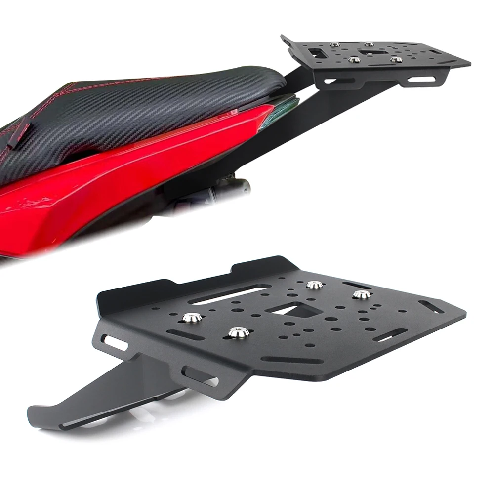 Motorcycle Rear Luggage Rack Carrier Case Top Box Support Holder Bracket Z125 / Z125 Pro 2016 2017 2018 2019-2026 For Kawasaki