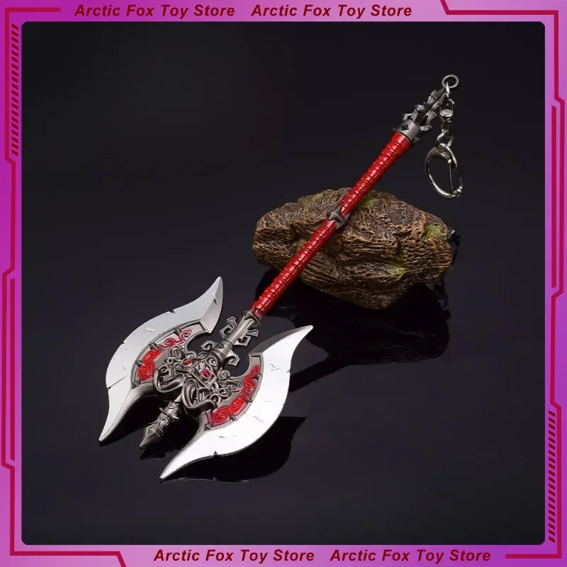 Nieuwe 18 cm Mir 2 Game Randapparatuur Vagevuurbijl Weapo Model Speelgoed Decoratie Decoratie Ornamenten Collectie Ambachten Verjaardagscadeautjes