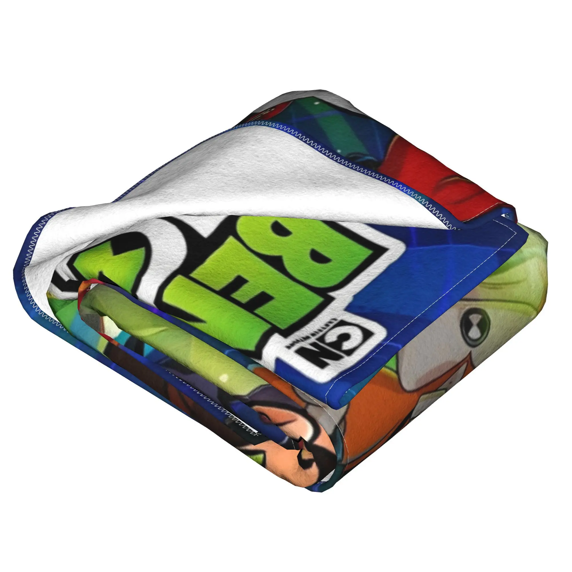 بطانية Ben 10 Omnitrix Heroes، بطانيات دافئة رائعة ومطعم منزلي للخريف/الشتاء، #4