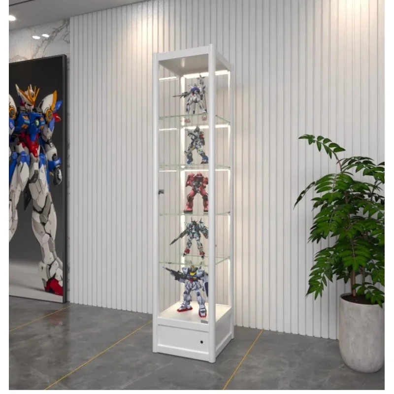 custom，Hot Sale Display Showcase Cabinet Shelf With Led Light Box Display For Shop Of Toy Model