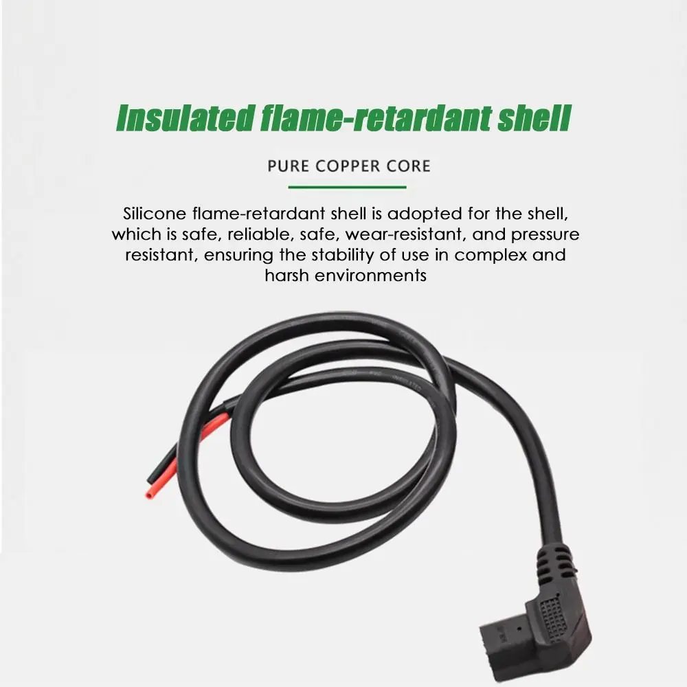 Electric Vehicle Accessories Universal with 12AWG Cable Battery Connector Plug Charging Socket Scooter Bike Parts