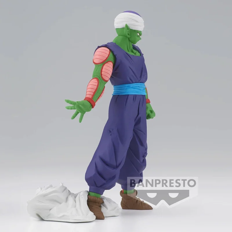 Bandai Original Banpresto Anime Dragon Ball Z borde sólido funciona Piccolo la partida PVC figura de acción modelo juguetes coleccionables