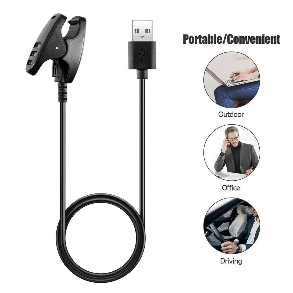 Soporte de carga de Cable cargador USB para reloj inteligente Suunto 5 Traverse Alpha