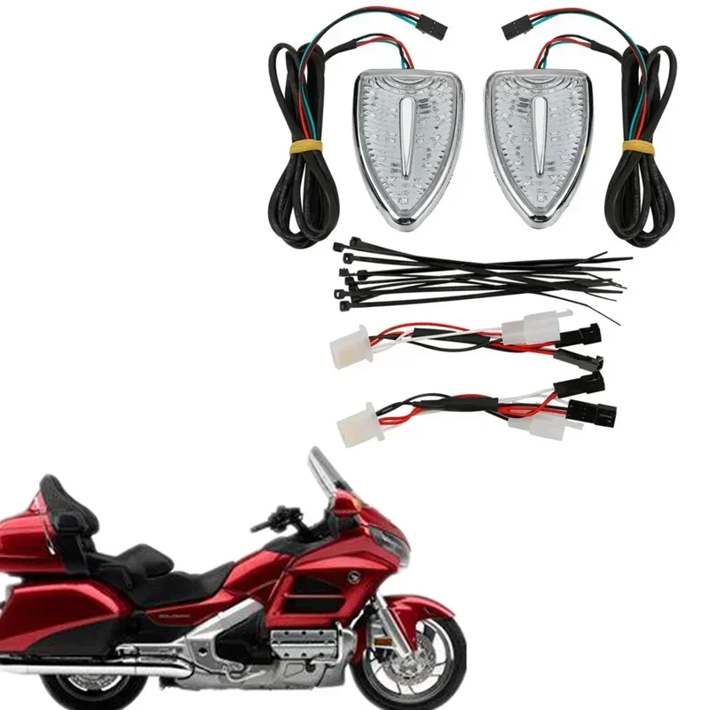 

For Honda Gold Wing GL1800 Airbag 2012-2017 2016 2015 ABS Moto Parts Acsessories Aero Head Marker Indicator Lights