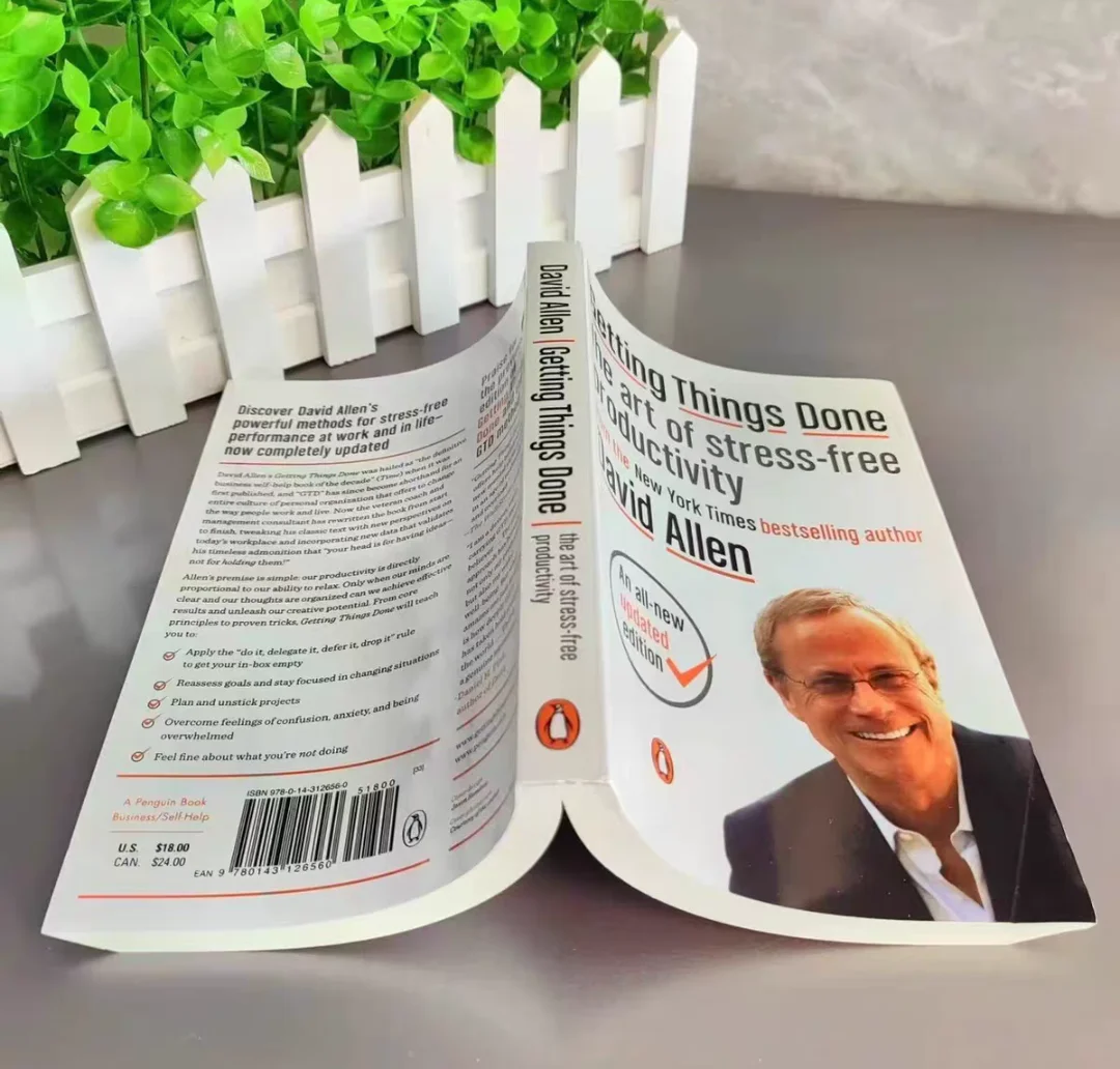Getting Things Done:the Art Of Stress-free Productivity By David Allen Novel Paperback In English book