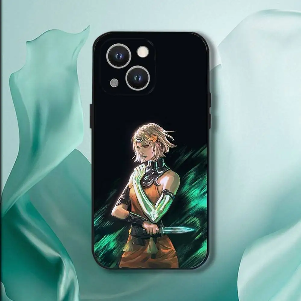 เคสโทรศัพท์ลายเกม H-Hades 2 Melinoe สำหรับ iPhone 16,15,14,13,12,11,Pro,XS,Max,XR,Plus,E,SE4,Mini สีดำแบบนิ่ม