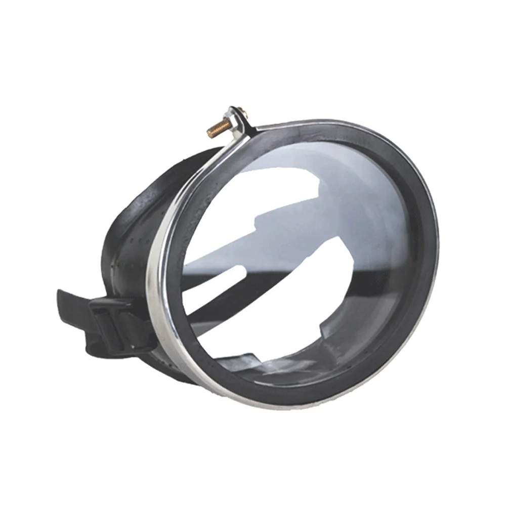 1 قطعة قناع الغطس الزجاج السباحة حملق إطار من الاستانلس ستيل مكافحة الضباب قناع السباحة مقاوم للماء للغوص والغطس