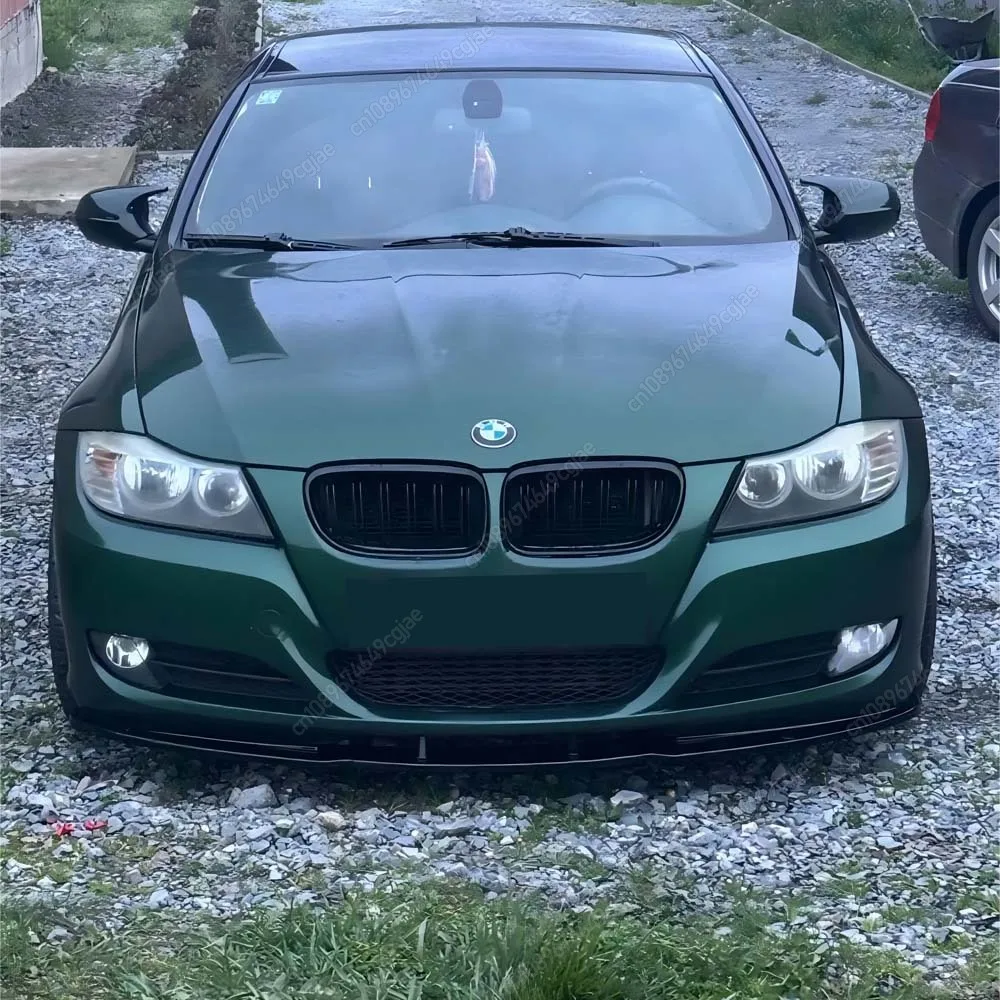 

Car Front Bumper Lip Spoiler Splitter Body Kits Tuning For BMW 3 Series E90 E91 325i 330i 2007-2012 LCI ABS Diffuser Gloss Black