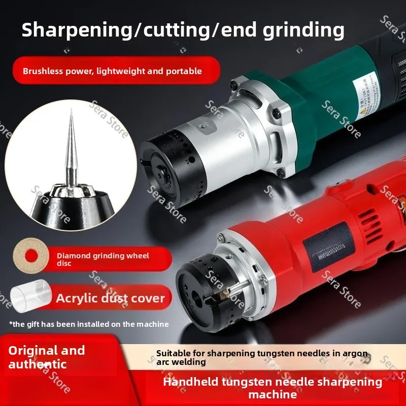 Handheld Tungsten Electrode Grinder for TIG Welding, 1-4mm Needle Sharpener, Portable Arc Welding Tool