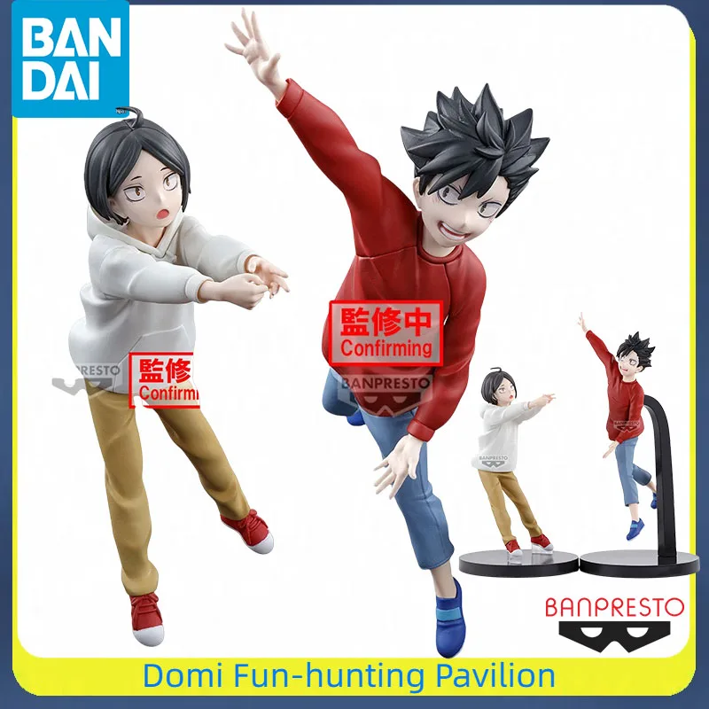 

Bandai Original BANPRESTO Gekijôban Haikyû!! Gomi Suteba No Kessen Anime Figure Kuroo Tetsurou/Kozume Kenma Finished Model Toys