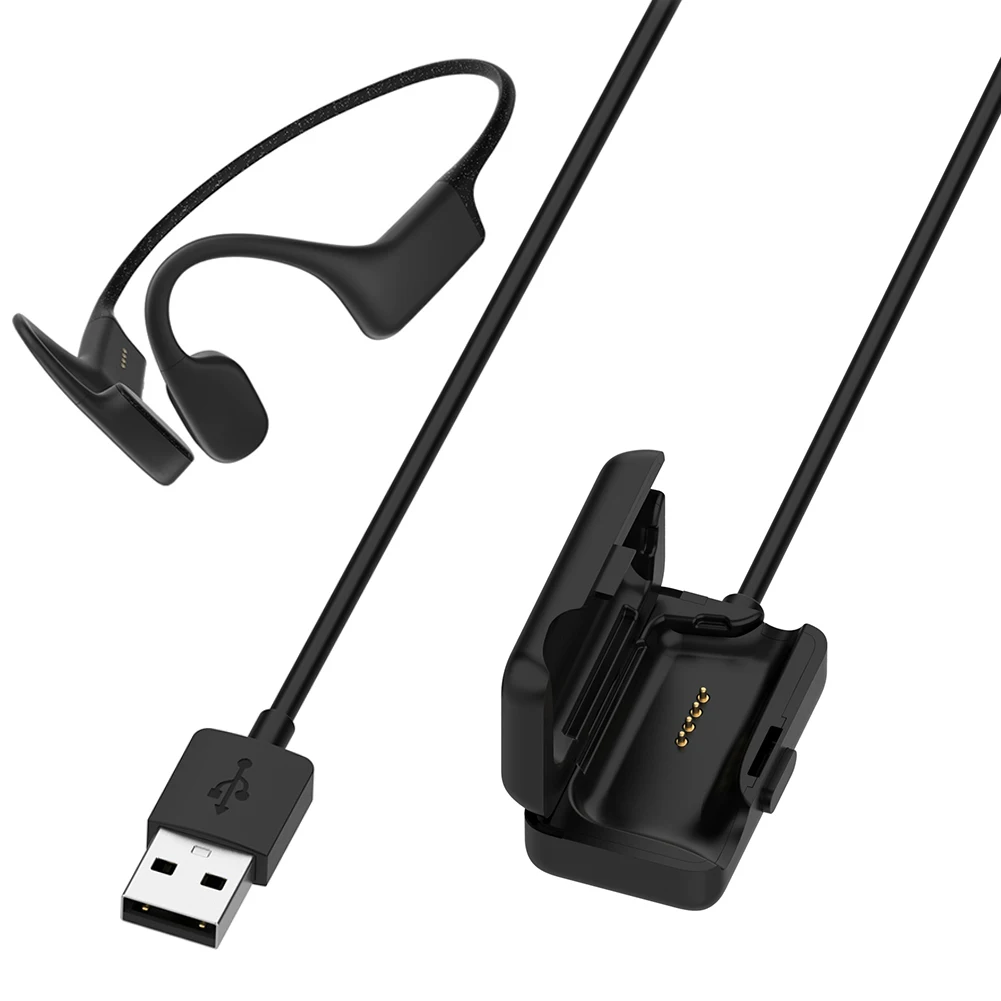 

USB-кабель для зарядки, 1 м, кабель для быстрой зарядки, 5 В, 400 мА, портативный зарядный шнур, зарядный кабель для Shokz Xtrainerz AS700/OpenSwim S700