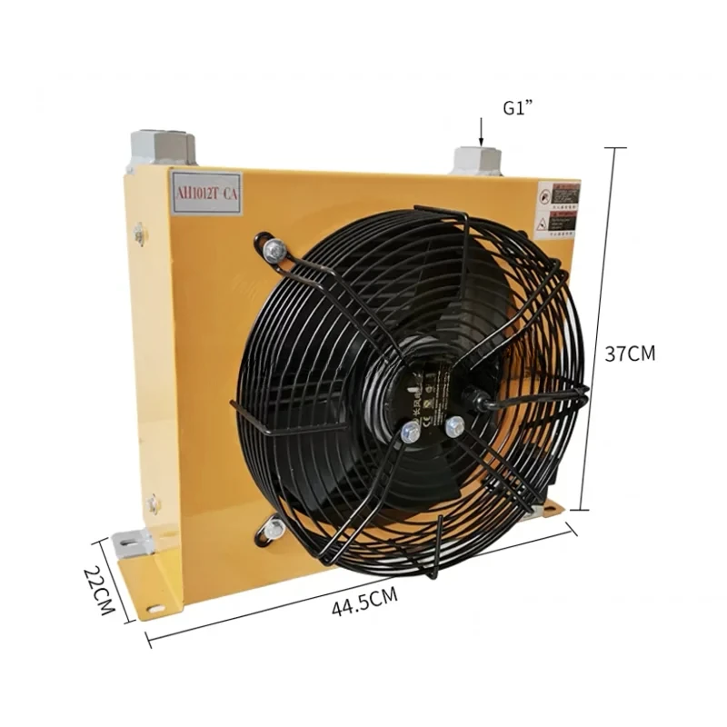 24V/12V/220V/380V car mounted crane radiator, for AH1012T hydraulic air cooler