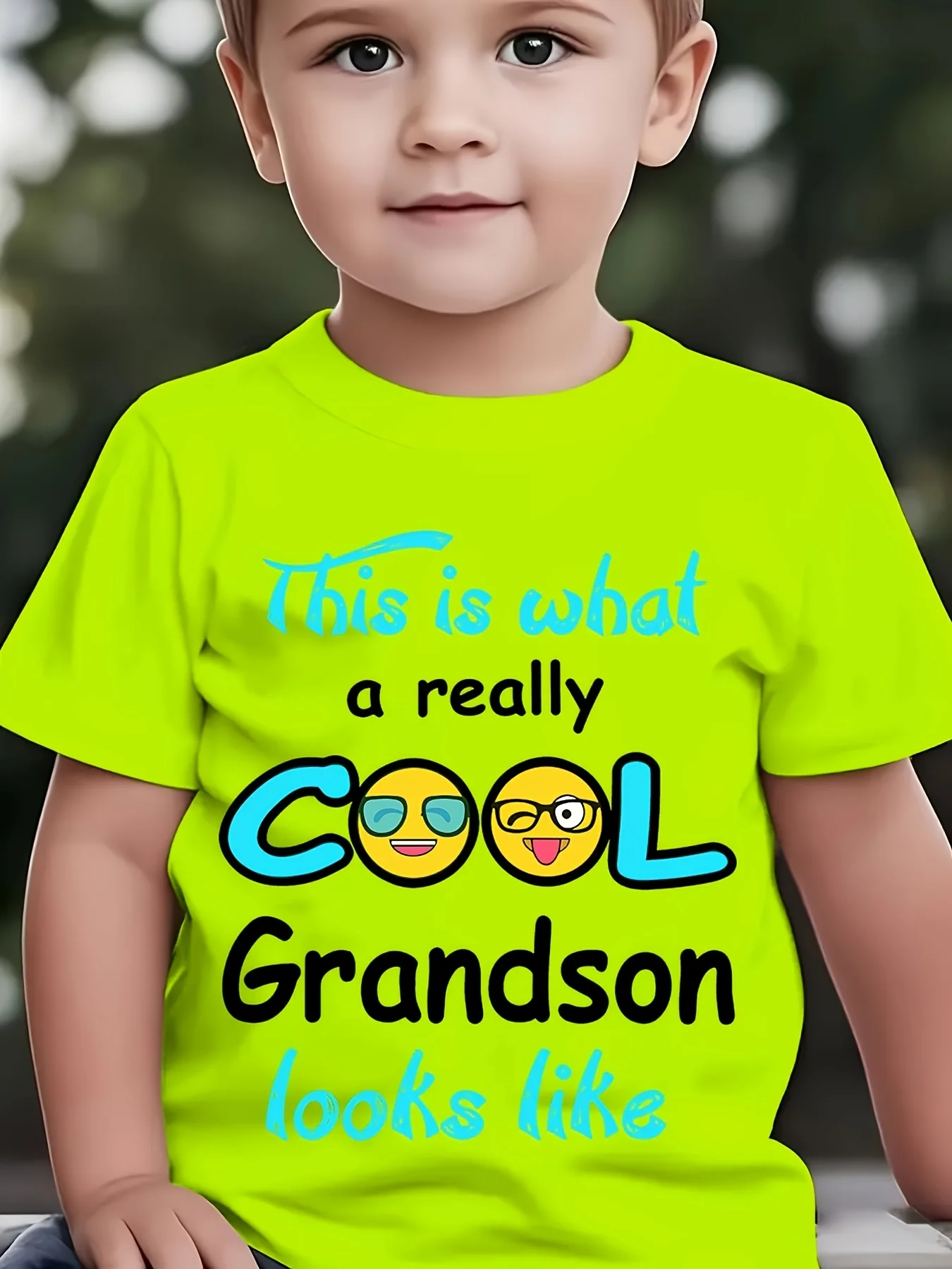 Children's Fashionable Short Sleeved Shirt 