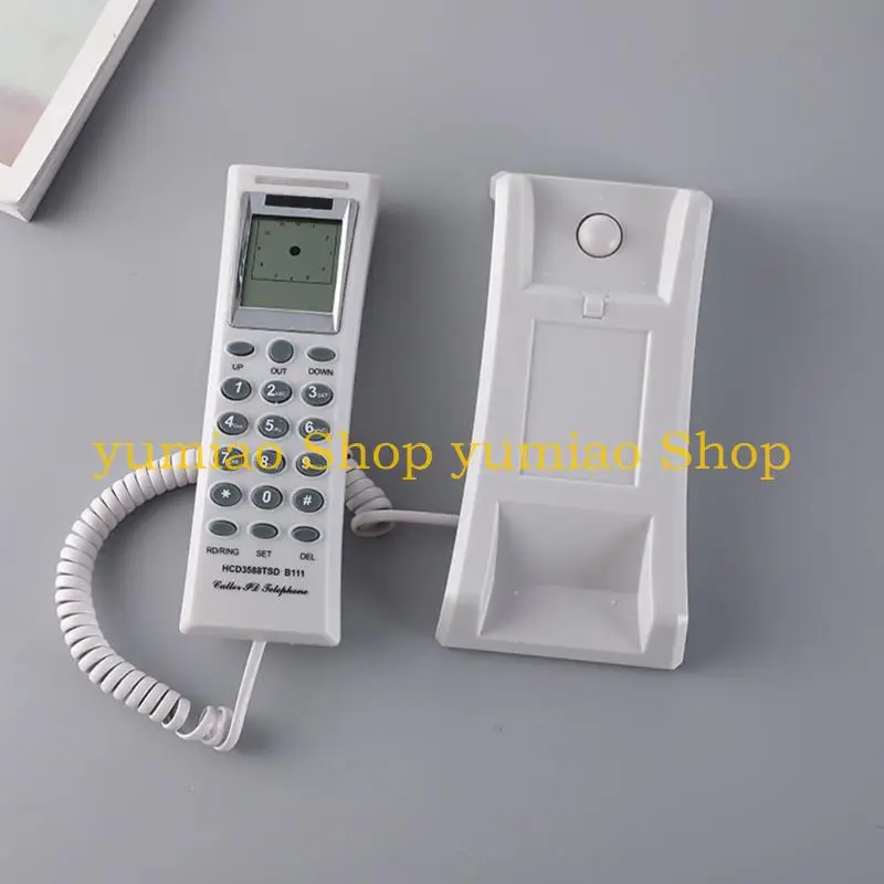 587B Landline Phone Corded House Phones Landline Corded Telephone Wall Mountable