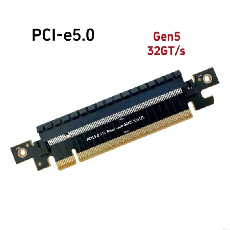 

PCIe5.0 X16 Flexible Riser Card for Seamlessly Integration in Desktop PC Builds for Pcie5.0 Product Testing