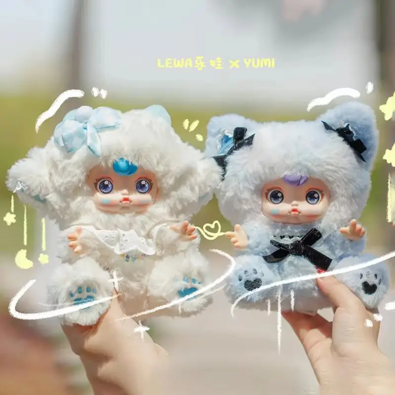 

New Lewa Yumi Hug Together Toddler Plush Doll Cute Pouty Design Blind Box Series Trendy Collectible Toy Birthday Gift For Kids