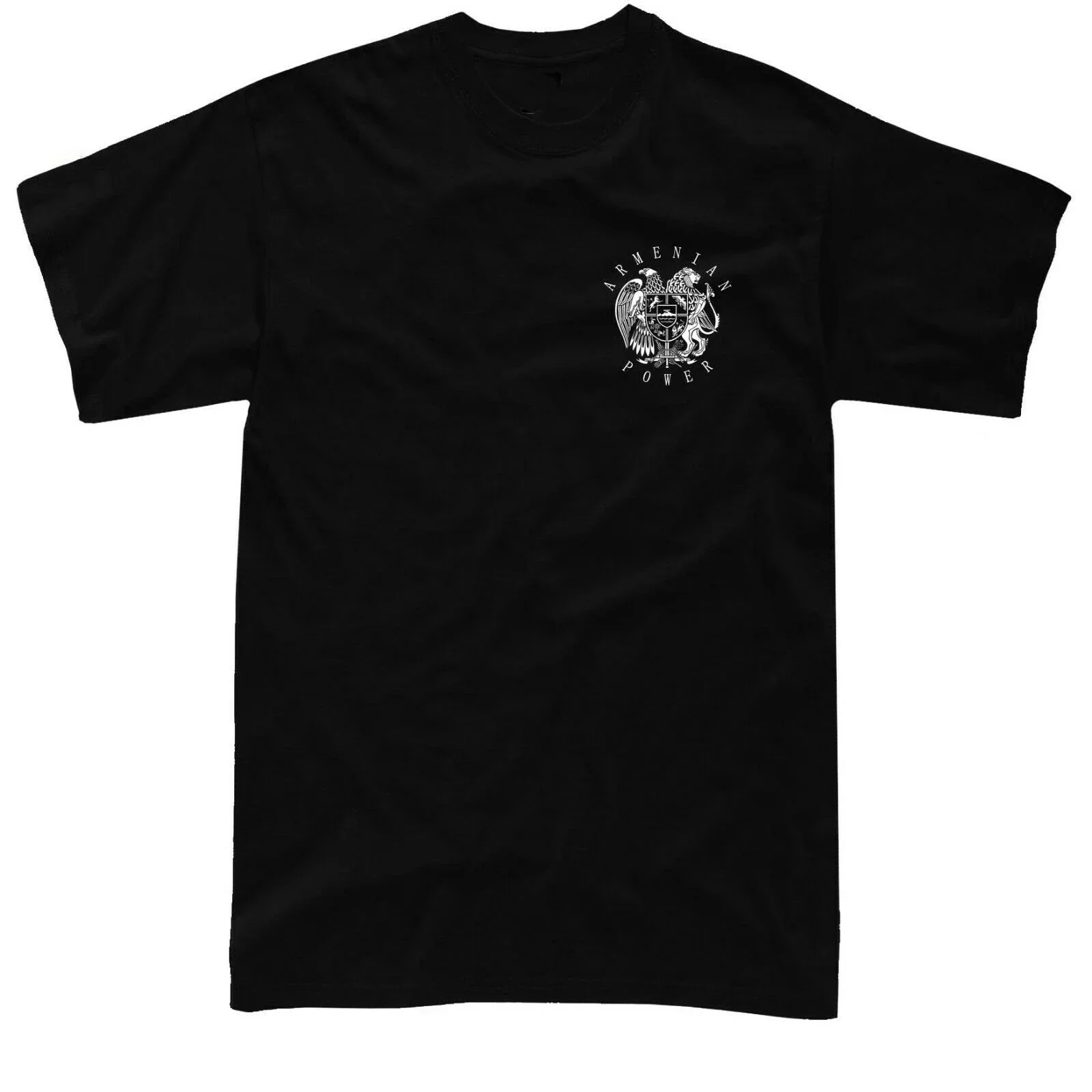 

Armenia Coat Of Arms Armenian Power T-Shirt 100% Cotton O-Neck Summer Short Sleeve Casual Mens T-shirt Size S-3XL