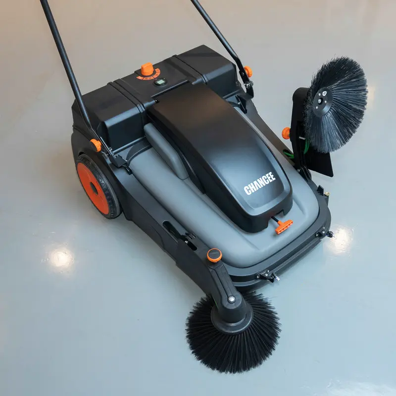 Top Demanded Cement Sweeper Machine Hand Push Type Sweeping Machine