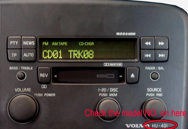 Yatour for Volvo HU-xxx 8pin Y cable adapter for RTI Navigation module