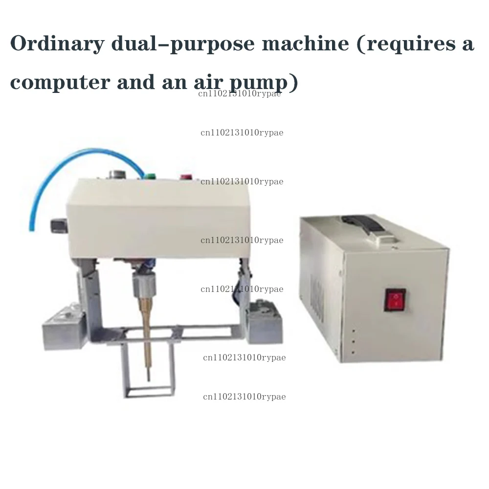 Portable Engraving Pneumatic Marking Machine 120x30 160x90 140x40mm Touch Screen For Nameplate Cylinder Number Frame Chassis