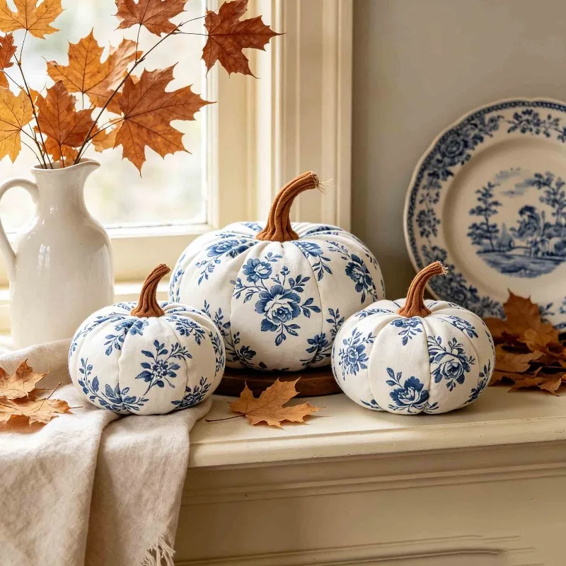 Pumpkin Decorations Are Used To Decorate Homes, Offices, Shops, Halloween Parties, Desktop Statues, and Fabric Gifts