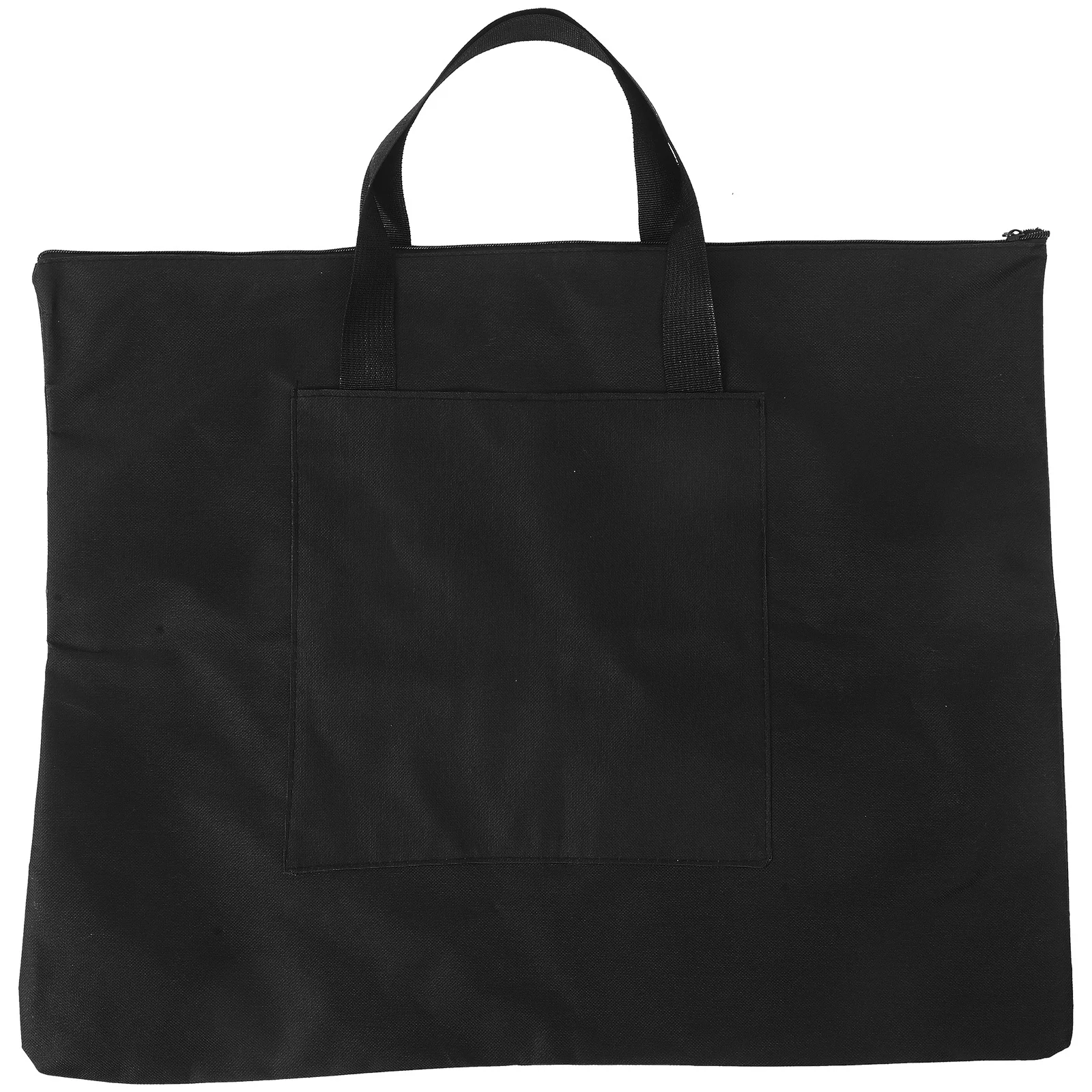 Zwarte waterdichte tekentafel canvas tas grote schilderij opbergdoos schetspapier potlood houder Art Tote tekentafel tas