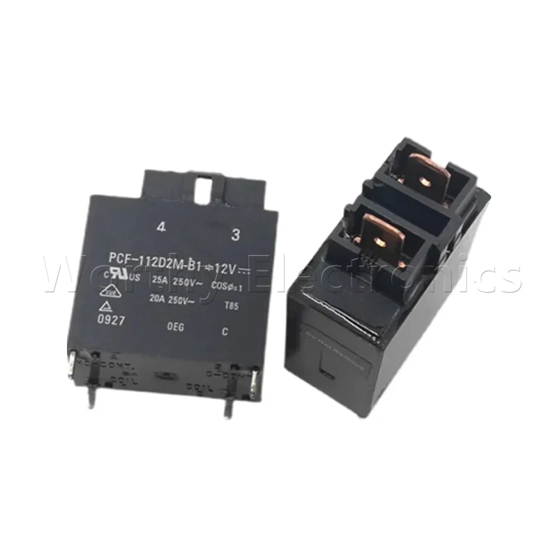 

Free shipping 10pcs/lot relay 12VDC 25A 4PIN PCF-112D2M-B1