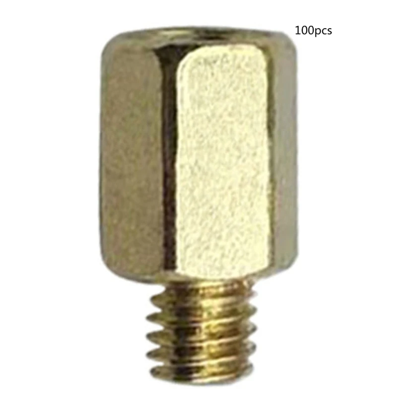 100Pcs M.2 SSD Mounting Screw Solid Fastener Screw Nut for Gigabyte