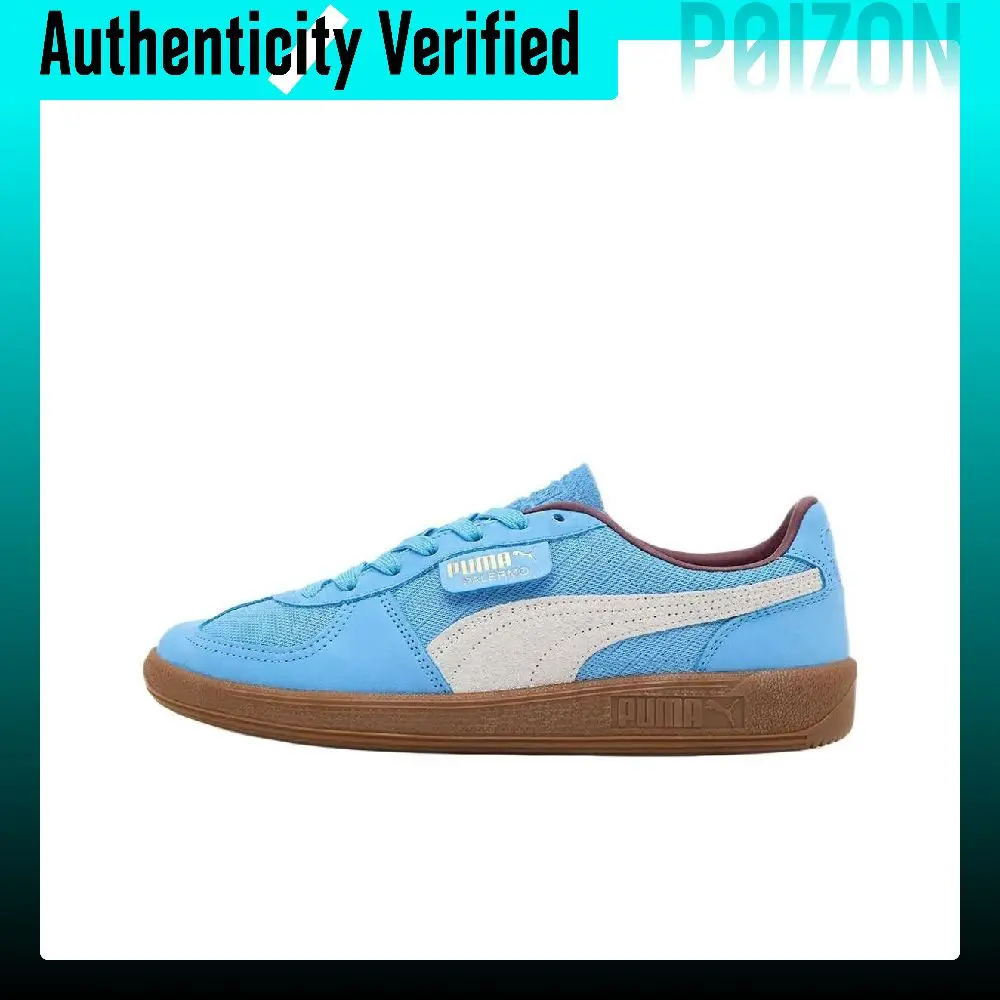 PUMA x MANCHENGZUQIUJULEBU Palermo Abrasion Resistant Abrasion Resistant Low top German Army Trainers Unisex Blue 402160-01