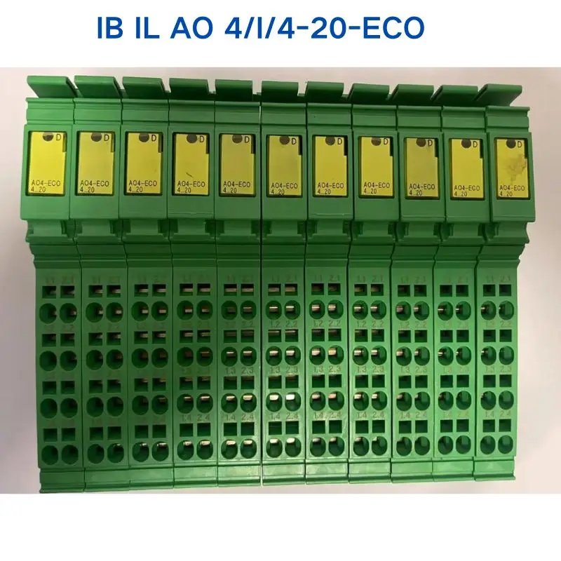 Second-hand test OK for PHOENIX modular IB IL AO 4/I/4-20-ECO  2702497 module 1 piece