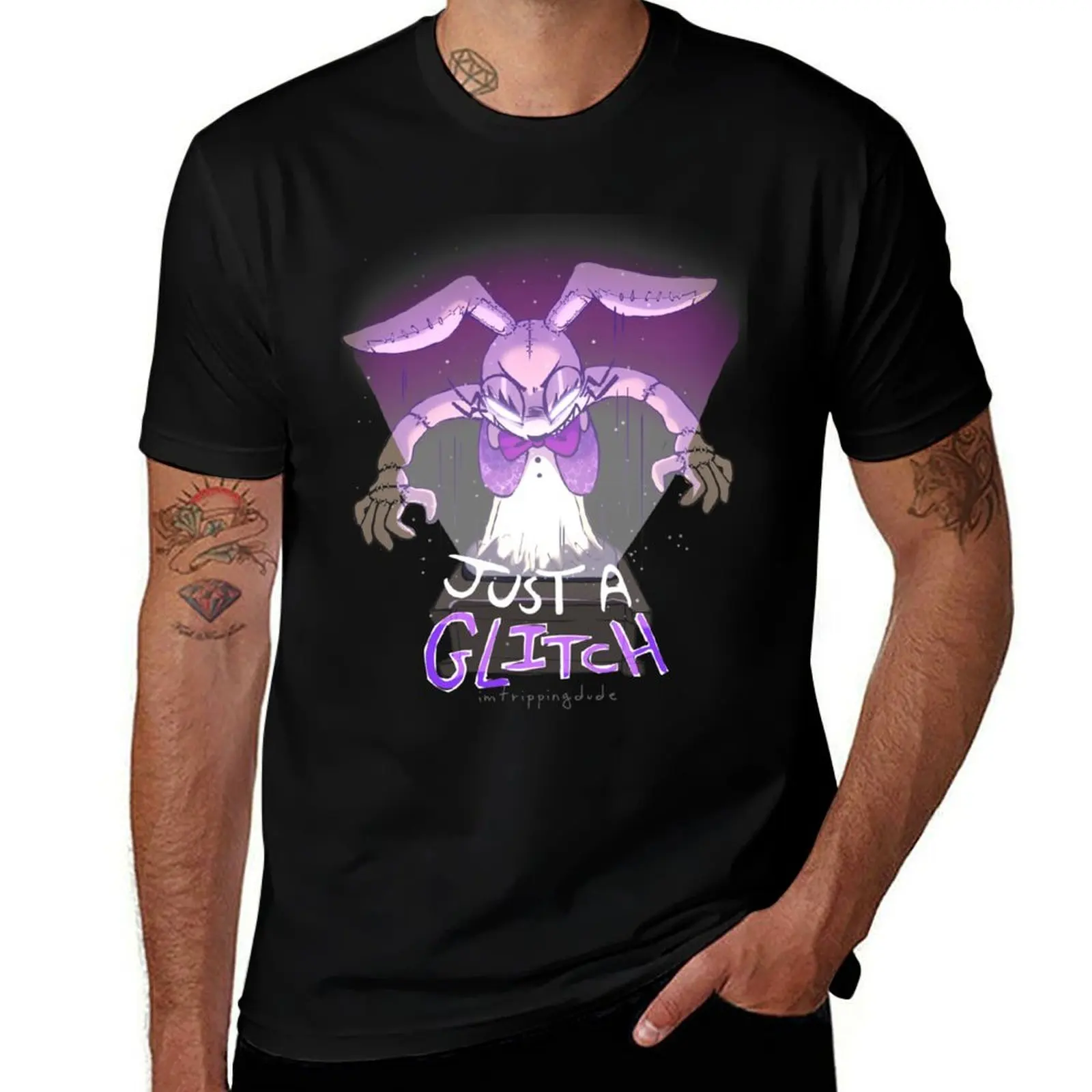 Just a glitch T-Shirt Running Performance Short Sleeve Tee T-Shirt