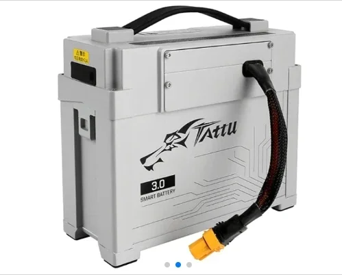 In Stock TATTU 3.0 10500mAh 25000mAh 28000mAh 25C 53.2V 14S1P Smart Battery Lipo Battery for Agricultural spray