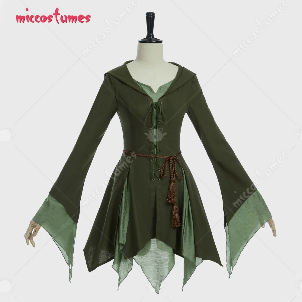 miccostumes Women's Elf Costume Renaissance Traditional Irish Dress Fairy  Wide Long sleeves Short Dress for Halloween - AliExpress 200000532