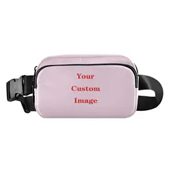 Fashion Waist Packs Women Purse Casual Phone Belt Bag Customized pattern Female Travel Phone Bag Men Fanny Banana Bag Chest