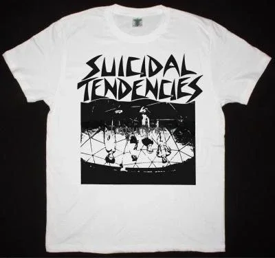 Suicidal Tendencies 1983 New White T-Shirt