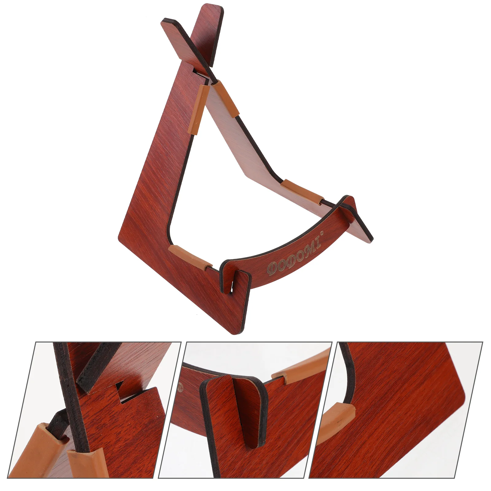 Supporto per chitarra basso Violino in legno Ukulele per espositore da pavimento per negozio Porta mandolino