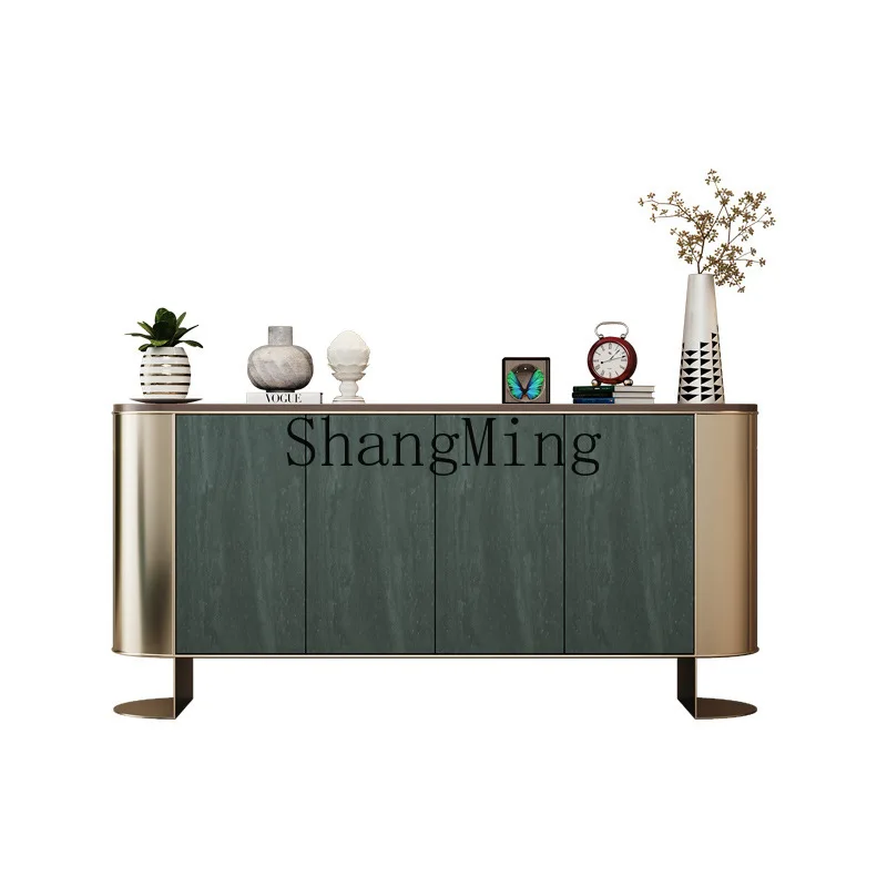 

ZYY light luxury dining side cabinet high-end feeling wall decorative cabinet modern simple living room storage storage cabinet