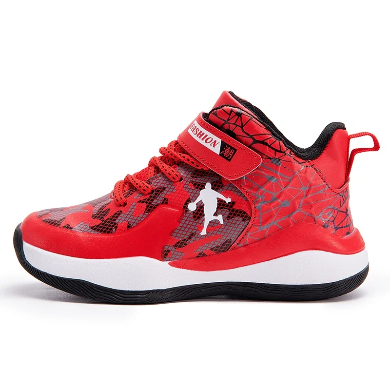 

New Child Basketball Shoes Wearable Cushioned Sneaker High-Quality Original Professional Waterproof Luxury Basketball Boots