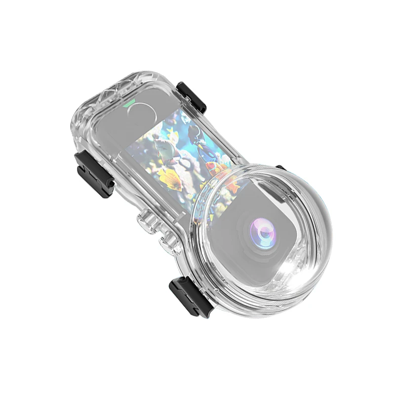 Custodia subacquea invisibile da 50M Custodia impermeabile Custodia subacquea Shell per accessori per fotocamera panoramica Insta 360 X4 Air