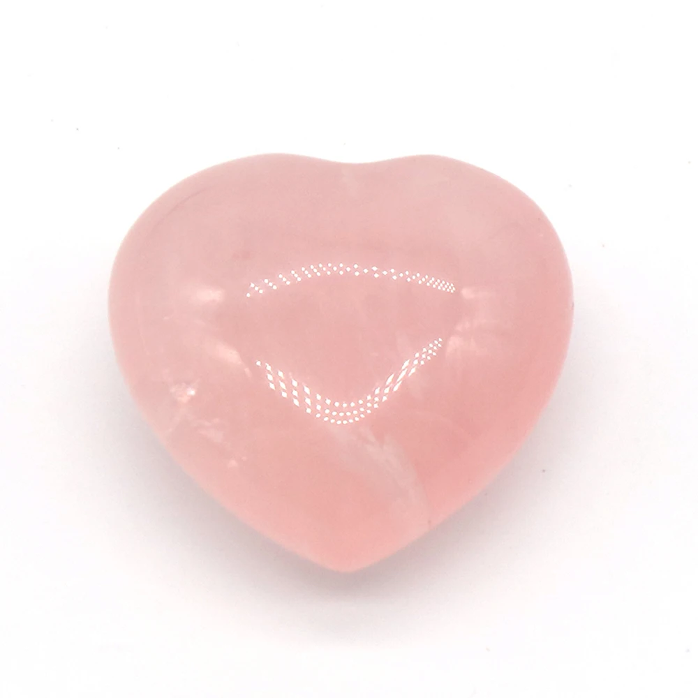 Natural Rose Quartzs Bead Heart Shape Natural Agates Stone Loose Bead for Making DIY Jewelry Necklace Bracelet Accessories
