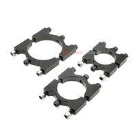 Aluminium Alloy 25/30/40/50mm Thick Pipe Clamp For Agricultural Plant Protection UAV Fixed Seat Of Carbon Fiber Tube Machine Arm