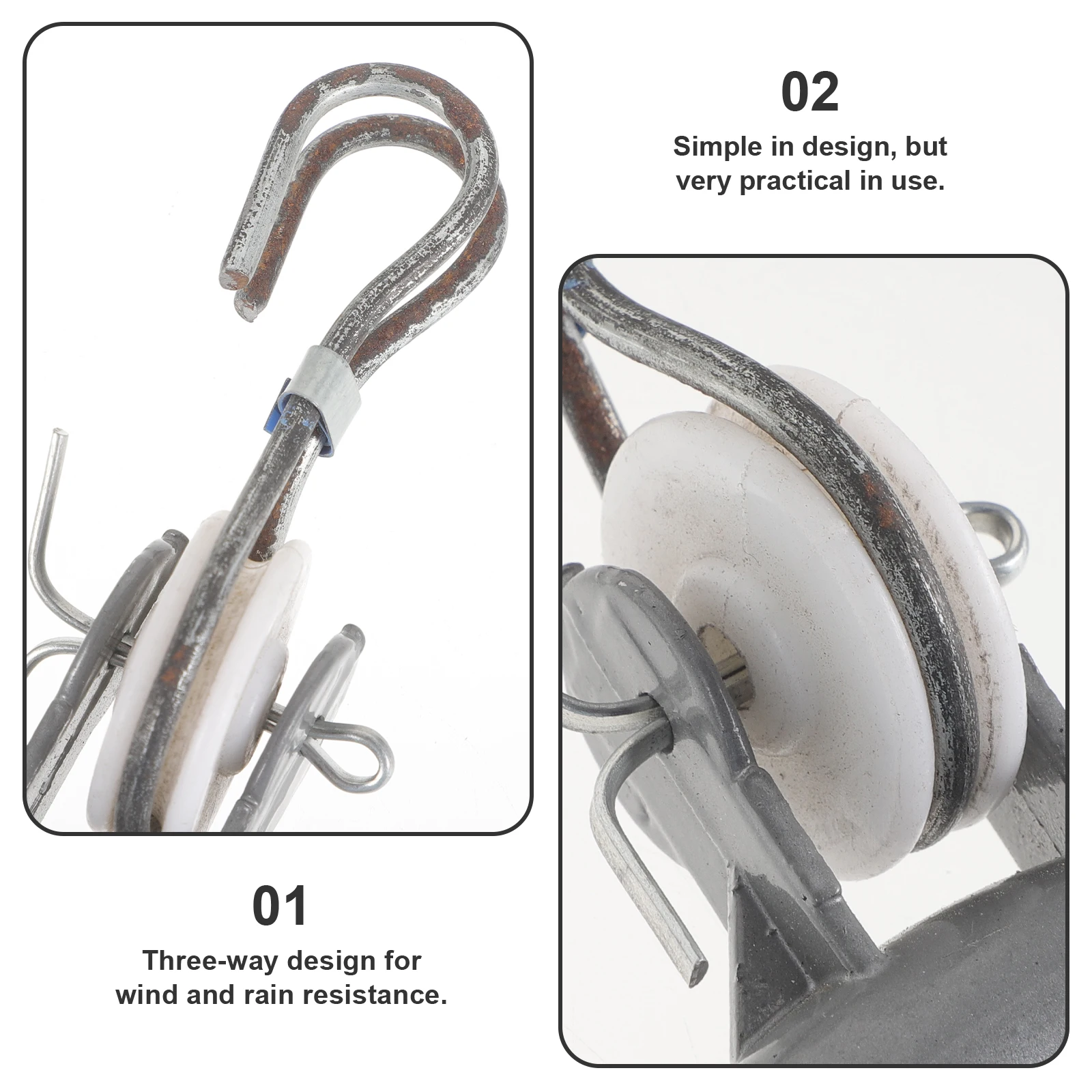 

Mining Lamp Holder E27 Light Socket Zinc Alloy Three-Way Hanging Socket Base Outdoor Light Bulb Holder Sturdy E27 Base