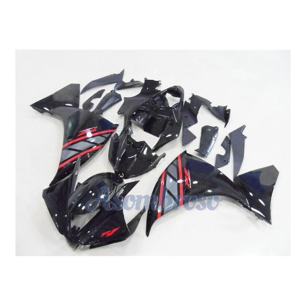 Injection Molded New ABS Whole Fairings Kit Fit for YAMAHA YZF R1 2009 2010 2011 2012 2013 2014 Bodywork Set matte black