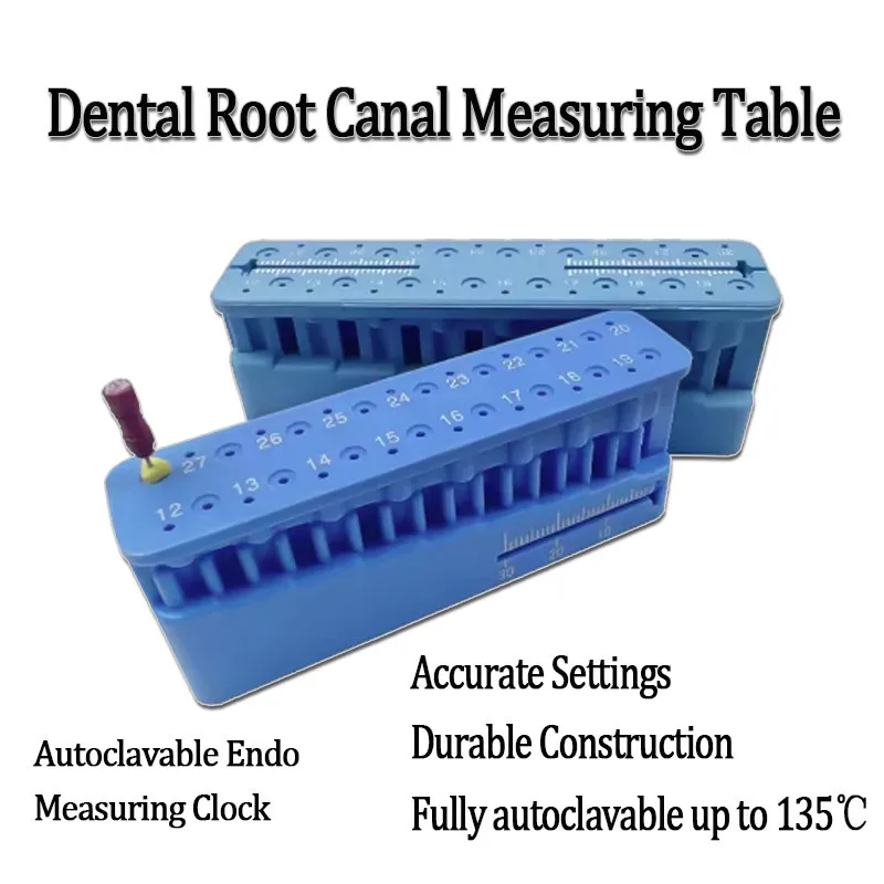 

Dental Mini Endo Measuring Endodontic Endo Block Files Stand Ruler Dispenser Dentist Instrument Measure Ruler Tool